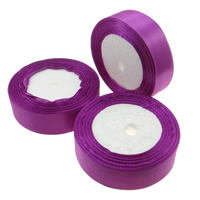 Satin Ribbon purple 25mm  Sold By Lot