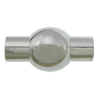 Stainless Steel Magnetic Clasp 304 Stainless Steel Lantern original color Approx 5mm Sold By Lot