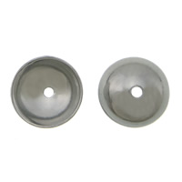 Stainless Steel Bead Cap 304 Stainless Steel Dome original color Approx 0.5mm Sold By Lot