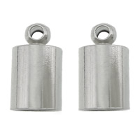 Stainless Steel End Caps 304 Stainless Steel original color 6mm Approx 2mm Sold By Lot