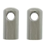 Stainless Steel End Caps 304 Stainless Steel original color 2.5mm Approx 4.5mm Sold By Lot
