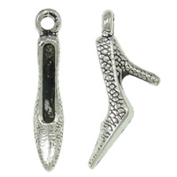 Zinc Alloy Shoes Pendants antique silver color plated nickel lead & cadmium free Approx 1mm Approx Sold By KG