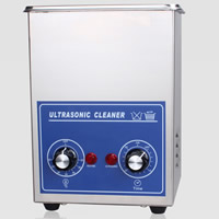 Stainless Steel Mechanical Ultrasonic Cleaner, Rectangle, 170x160x230mm, Hole:Approx 20mm, Sold By PC