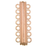 Zinc Alloy Magnetic Clasp rose gold color plated  nickel lead & cadmium free Approx 3mm Sold By Lot
