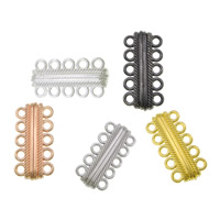 Zinc Alloy Magnetic Clasp plated  mixed colors nickel lead & cadmium free Approx 3mm Sold By Lot