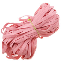 Velvet Cord  Wool pink 10mm Length 150 m  Sold By Lot