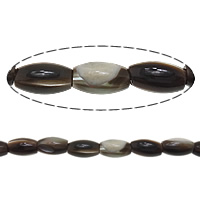 Turbanschnecken Perle, oval, 7x4mm, Bohrung:ca. 1.2mm, Länge ca. 16 ZollInch, 10SträngeStrang/Menge, verkauft von Menge