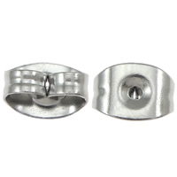 304 Stainless Steel Tension Ear Nut, original color, 6x4.50x0.20mm, Hole:Approx 0.7mm, 20000PCs/Lot, Sold By Lot