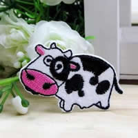 Iron on Patches Cloth Cow Sold By Lot