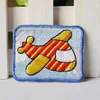 Iron on Patches Cloth Rectangle Sold By Lot
