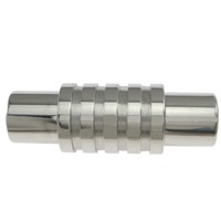 Stainless Steel Screw Clasp Column original color Approx 5mm Sold By Lot