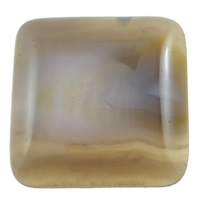 Agate Cabochon Grey Agate Square flat back Sold By Bag