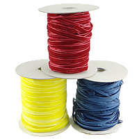Uld Cord, Velveteen Cord, med plast spole, flere farver til valg, 10mm, Længde 200 Yard, Solgt af PC