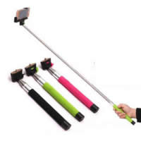 Stainless Steel Mobile Self-Timer Holder with Plastic & adjustable mixed colors 235-1005mm 56-85mm Sold By Lot