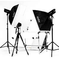 Aluminum Mini Photo Studio Set umbrella reflector & light tripod & power wire​ & softbox & lamp holder & ​light stand with Lylon & Acrylic stoving varnish ​attached with flash trigger nickel lead & cadmium free  2600mm Sold By Set