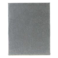 Velveteen örhänge, med Trä, Rektangel, silvergrå, 200x250x83mm, 5PC/Lot, Säljs av Lot