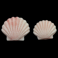 Kæmpe musling perler, Musselmalet Giant, Shell, Carved, flere størrelser for valg, lyserød, Hole:Ca. 1mm, Solgt af Lot