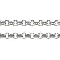 Stainless Steel Rolo Chain 316 Stainless Steel original color Sold By Lot