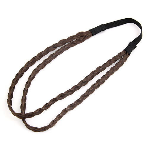 Headband Nylon brown Sold By PC