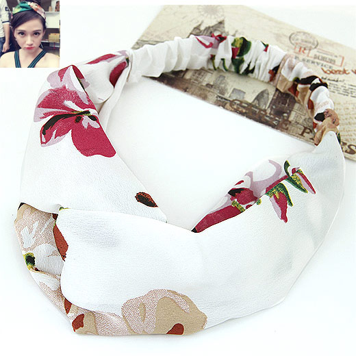 Headband Rubber Band with Cloth Sold By PC