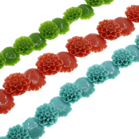 Synthetic Coral Beads Flower & layered mixed colors Approx 1mm Length Approx 13.3 Inch Sold By Bag