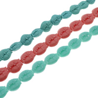 Synthetic Coral Beads Fish mixed colors Approx 1mm Length Approx 14 Inch Approx Sold By Bag
