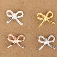 925 Sterling Silver Pendant Bowknot plated mixed colors Approx 3-5mm Sold By Lot