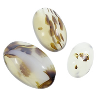 Original Color Agate Cabochon flat back & mixed 15-23mm 22-40mm Sold By Bag