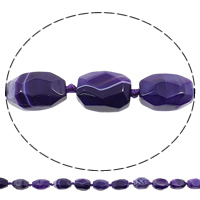 Natural Lace Agate Beads Drum faceted purple Approx 1mm Length Approx 16.1 Inch Approx Sold By Bag
