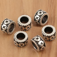 Thailand European Perlen, Rondell, ohne troll, 7x4.80mm, Bohrung:ca. 4.7mm, 40PCs/Menge, verkauft von Menge