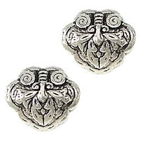 Zinc Alloy European Beads Lock silver color plated without troll & blacken nickel lead & cadmium free Approx 5mm Sold By Lot