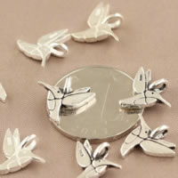 925 Sterling Silver Pendant Bird plated Approx 2.4mm Sold By Lot