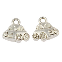 Vehicle Shaped Tibetan Style Pendants, Car, antique silver color plated, nickel, lead & cadmium free, 12x12x3mm, Hole:Approx 1.5mm, Approx 1000PCs/KG, Sold By KG