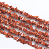 Natural Goldstone Beads Nuggets 4-7mm Approx 1-2mm Length Approx 15 Inch  Sold By Lot