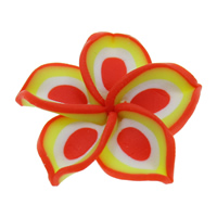 Polymer Clay Beads Flower handmade Approx 1mm Sold By Bag
