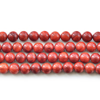 Natural Coral Beads Grass Coral Round Length Approx 15 Inch Sold By Lot