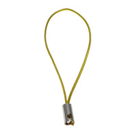 Mobile Phone Strap Lariat Nylon Cord with Brass platinum color plated yellow nickel lead & cadmium free 0.70mm Length Approx 2.1 Inch Sold By Lot