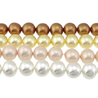 South Sea Shell Beads Round mixed colors Approx 0.8mm Length Approx 16 Inch  Sold By Bag