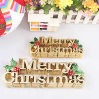 Kerstdecoratie, PVC-plastic, Brief, woord Merry Christmas, Kerst sieraden & verschillende grootte voor keus, 50pC's/Lot, Verkocht door Lot