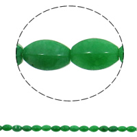 Jade Malasia Abalorio, Óvalo, natural, 10x15mm, agujero:aproximado 1mm, 28PCs/Sarta, Vendido para aproximado 15.7 Inch Sarta