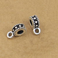 Thailand Stiftöse Perlen, Rondell, 6.7x3.6mm, Bohrung:ca. 2mm,2.8mm, 30PCs/Menge, verkauft von Menge