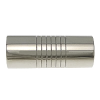 Stainless Steel Magnetic Clasp Column original color Approx 6mm Sold By Lot