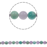 Dragi kamen perle Nakit, Krug, prirodan, različite veličine za izbor, Rupa:Približno 1.5mm, Prodano Per Približno 15.7 inčni Strand