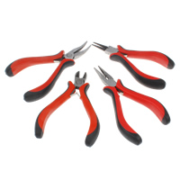 Jewelry Plier Ferronickel with Plastic plated nickel lead & cadmium free -  Sold By Set