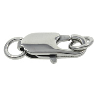 Brass Lobster Clasp platinum color plated nickel lead & cadmium free Approx 5mm Sold By Bag