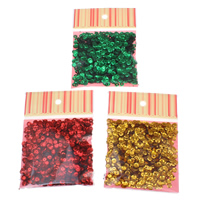 Plastic Sequin with OPP Bag Flat Round Approx 1mm Approx Sold By Bag