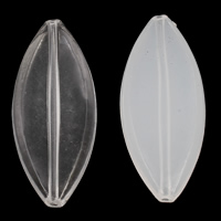 Transparente Acryl-Perlen, Acryl, Pferdeauge, verschiedene Größen vorhanden & verschiedene Stile für Wahl, Bohrung:ca. 1mm, verkauft von Menge