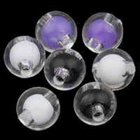 Perlen in Perlen Acrylperlen, Acryl, rund, keine, 8mm, Bohrung:ca. 1mm, ca. 1900PCs/Tasche, verkauft von Tasche