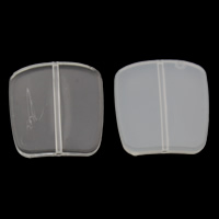 Transparent Acrylic Beads Rectangle Approx 1mm Approx Sold By Lot