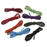 Velvet Cord , Velveteen Cord, more colors for choice, 2.50x1.50mm, 200Strands/Bag, Approx 1m/Strand, Sold By Bag